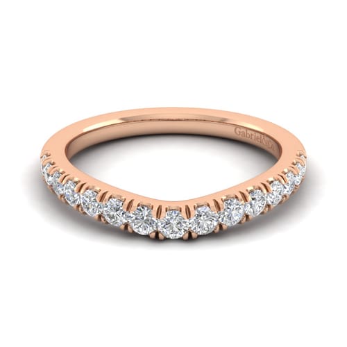 14K Rose Gold Matching Wedding Band
