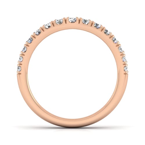 14K Rose Gold Matching Wedding Band