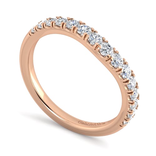14K Rose Gold Matching Wedding Band