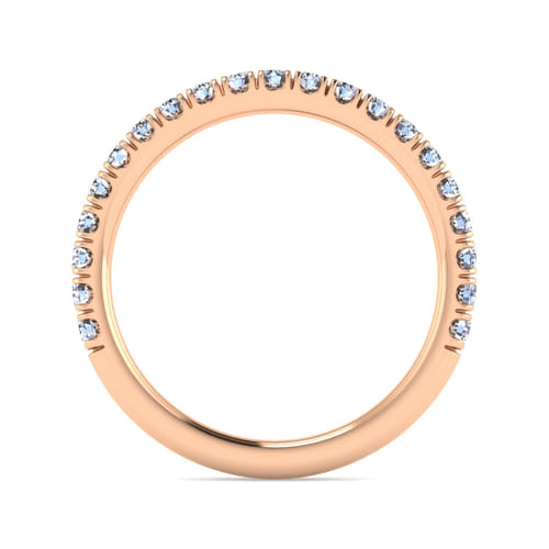 14K Rose Gold Matching Wedding Band