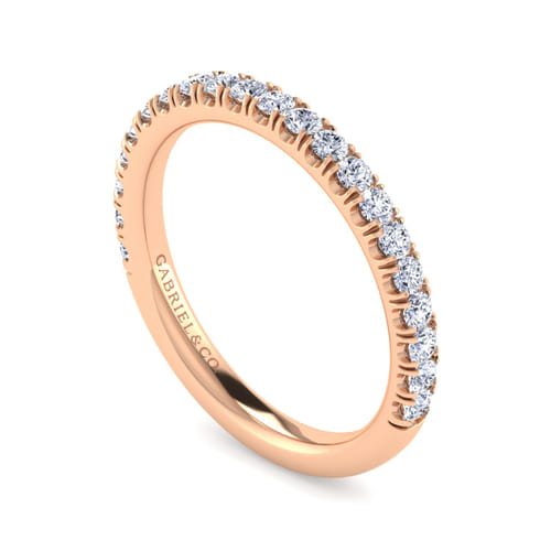14K Rose Gold Matching Wedding Band