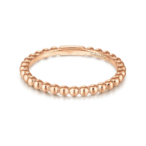 14K Rose Gold Matching Wedding Band