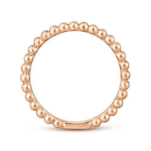 14K Rose Gold Matching Wedding Band