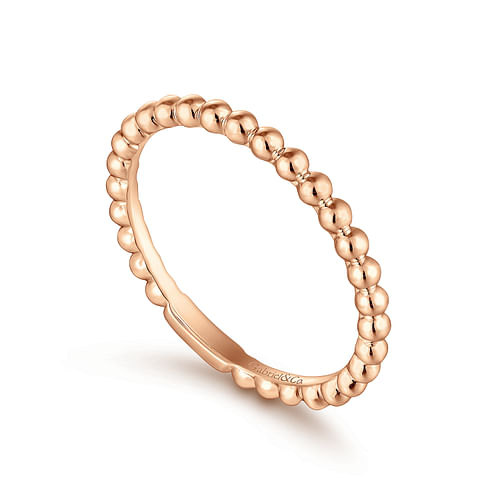 14K Rose Gold Matching Wedding Band