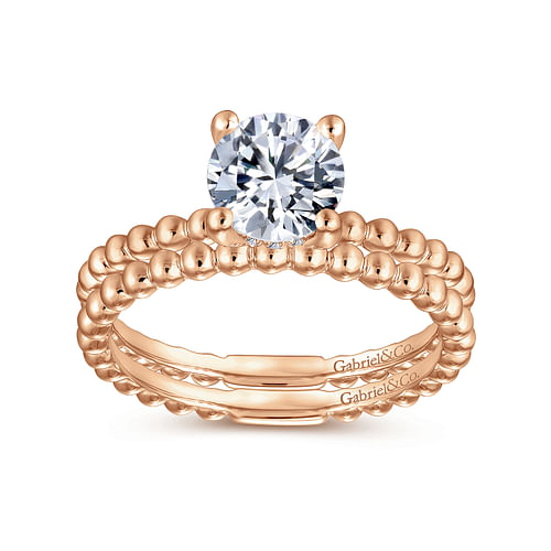 14K Rose Gold Matching Wedding Band