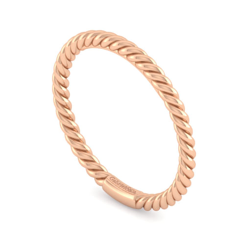 14K Rose Gold Matching Wedding Band