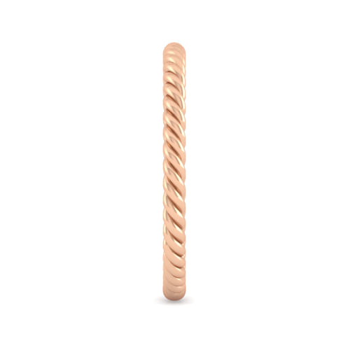 14K Rose Gold Matching Wedding Band