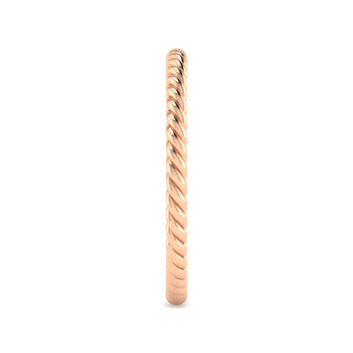 14K Rose Gold Matching Wedding Band