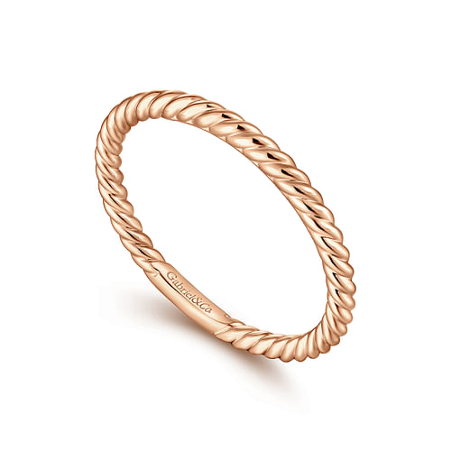 14K Rose Gold Matching Wedding Band