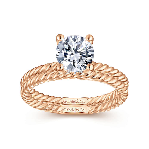 14K Rose Gold Matching Wedding Band