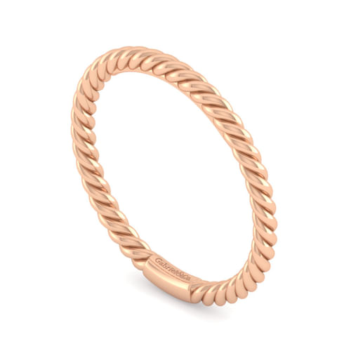 14K Rose Gold Matching Wedding Band