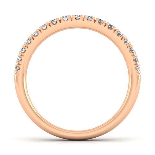 14K Rose Gold Matching Wedding Band