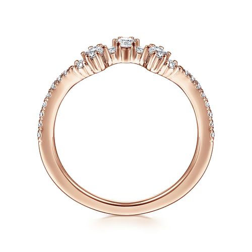 14K Rose Gold Matching Wedding Band