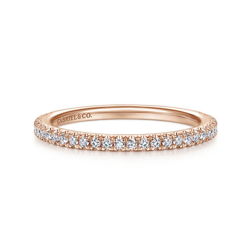 14K Rose Gold Matching Wedding Band