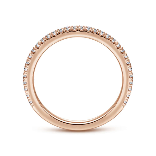 14K Rose Gold Matching Wedding Band