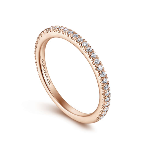 14K Rose Gold Matching Wedding Band