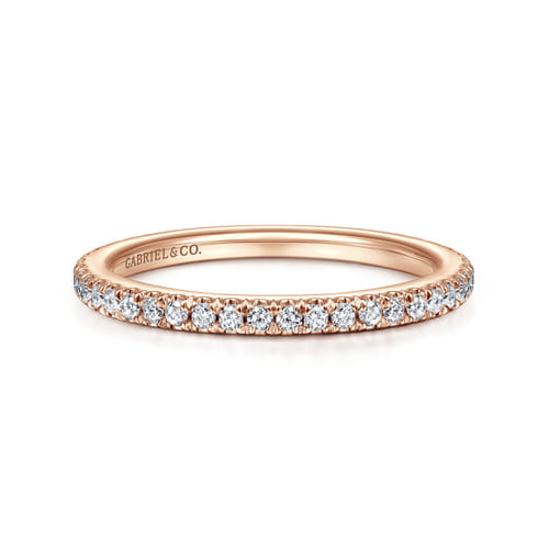 14K Rose Gold Matching Wedding Band