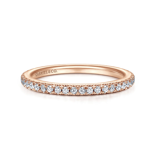 Gabriel - 14K Rose Gold Matching Wedding Band