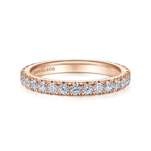14K Rose Gold Matching Wedding Band