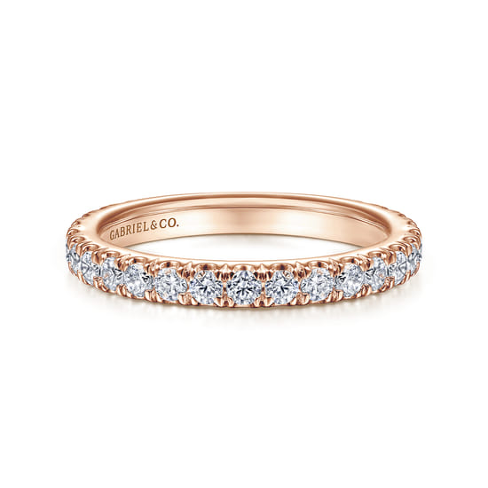 Gabriel - 14K Rose Gold Matching Wedding Band
