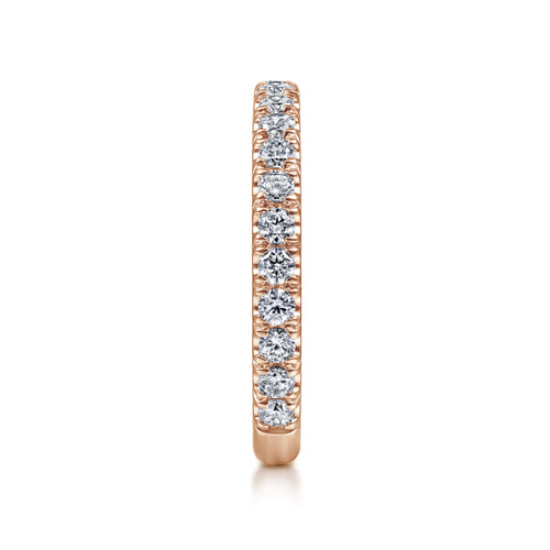 14K Rose Gold Matching Wedding Band