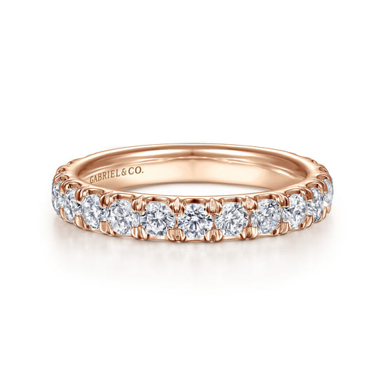 Gabriel - 14K Rose Gold Matching Wedding Band