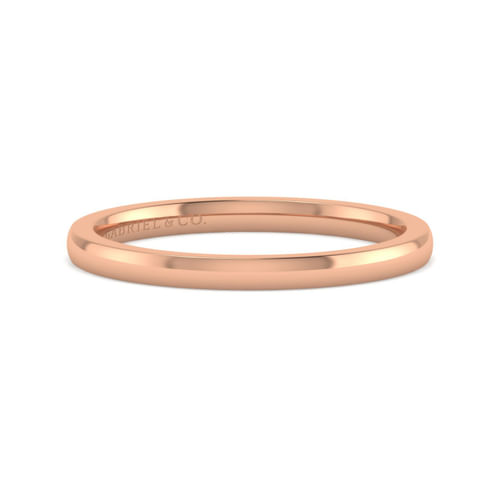 14K Rose Gold Matching Wedding Band
