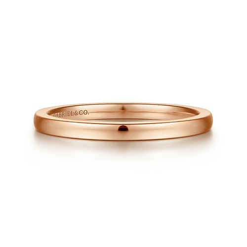 14K Rose Gold Matching Wedding Band