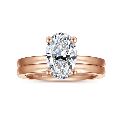 14K Rose Gold Matching Wedding Band