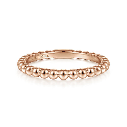 14K Rose Gold Matching Wedding Band