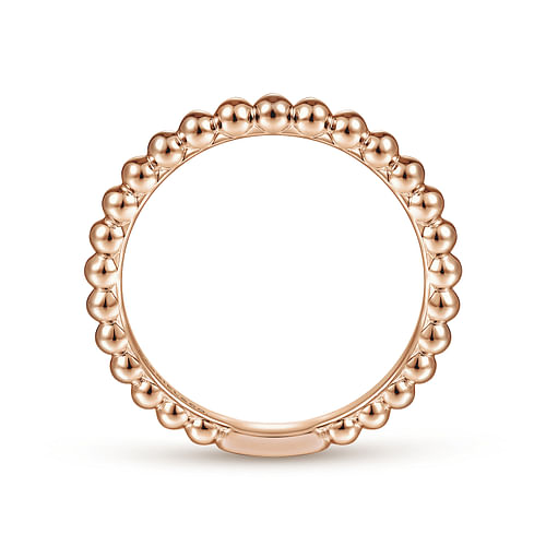 14K Rose Gold Matching Wedding Band