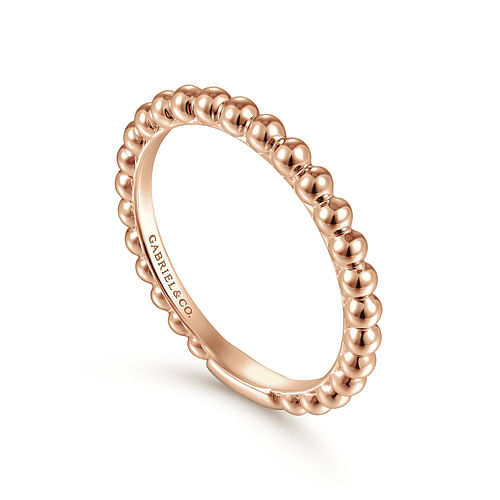 14K Rose Gold Matching Wedding Band