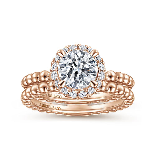 14K Rose Gold Matching Wedding Band