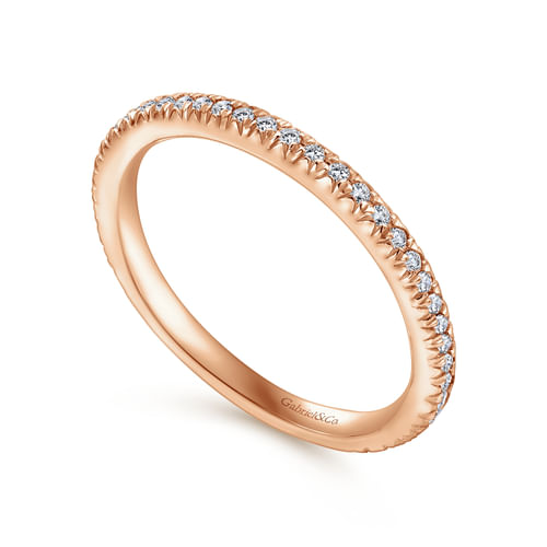 14K Rose Gold Matching Wedding Band