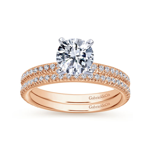 14K Rose Gold Matching Wedding Band
