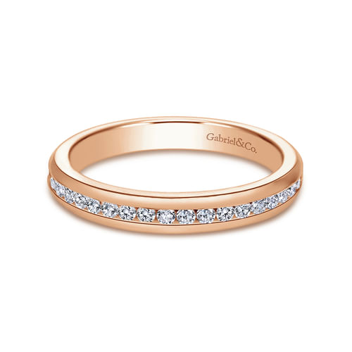 14K Rose Gold Matching Wedding Band