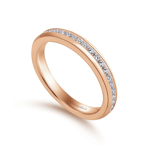14K Rose Gold Matching Wedding Band