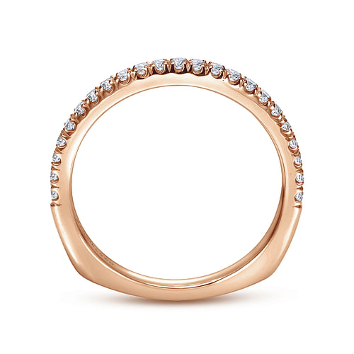 14K Rose Gold Matching Wedding Band