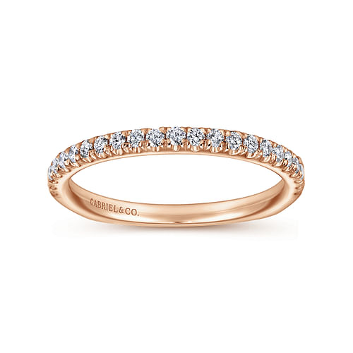14K Rose Gold Matching Wedding Band
