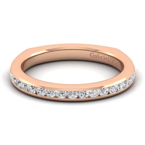 14K Rose Gold Matching Wedding Band