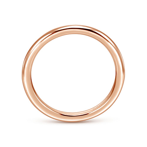 14K Rose Gold Matching Wedding Band