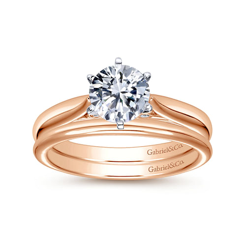 14K Rose Gold Matching Wedding Band