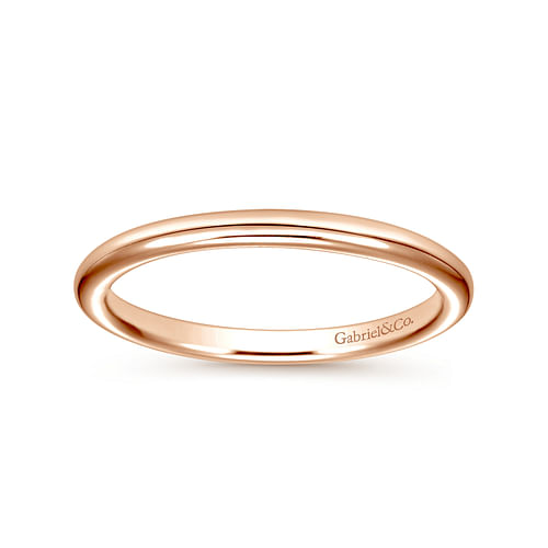 14K Rose Gold Matching Wedding Band