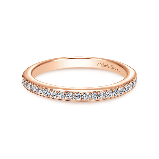 Gabriel - 14K Rose Gold Matching Wedding Band