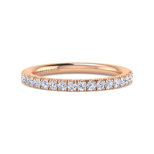 14K Rose Gold Matching Wedding Band
