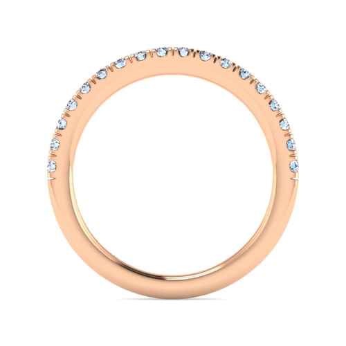 14K Rose Gold Matching Wedding Band