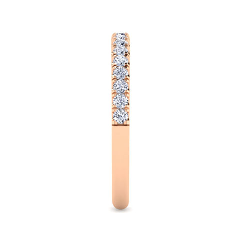 14K Rose Gold Matching Wedding Band