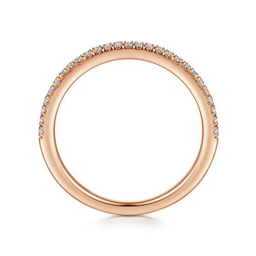 14K Rose Gold Matching Wedding Band