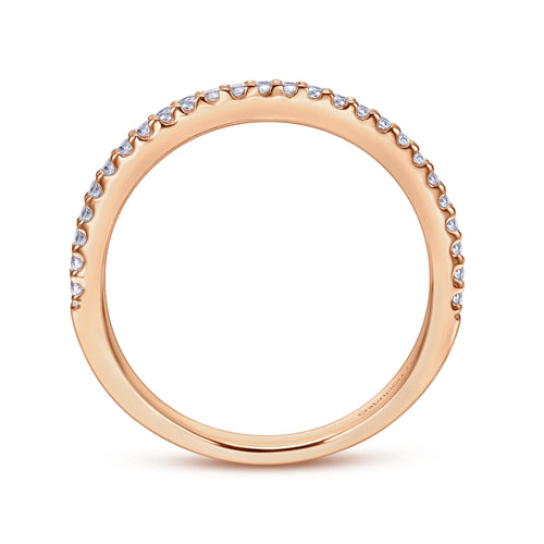 14K Rose Gold Matching Wedding Band
