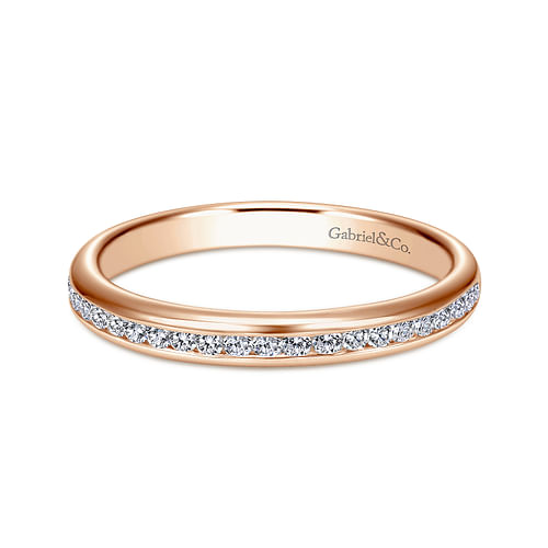 14K Rose Gold Matching Wedding Band